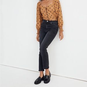 Madewell Black High Rise Women Jeans